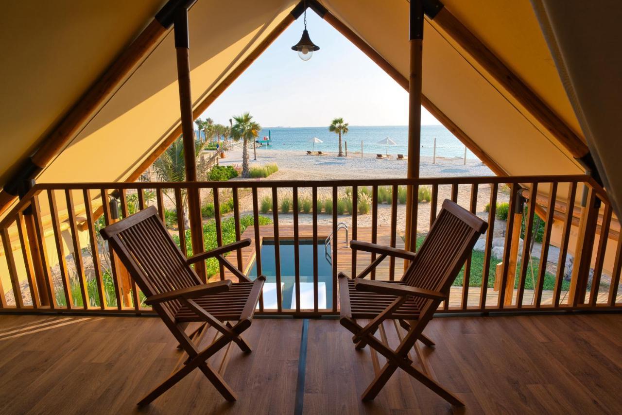 Hotel Bab Al Nojoum Hudayriyat Camp à Abou Dabi Extérieur photo
