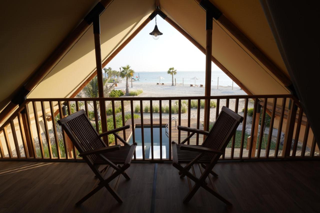 Hotel Bab Al Nojoum Hudayriyat Camp à Abou Dabi Extérieur photo