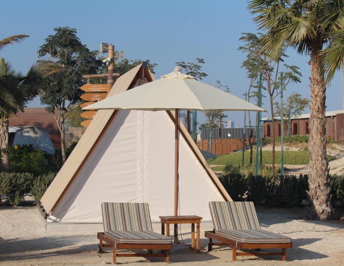 Hotel Bab Al Nojoum Hudayriyat Camp à Abou Dabi Extérieur photo